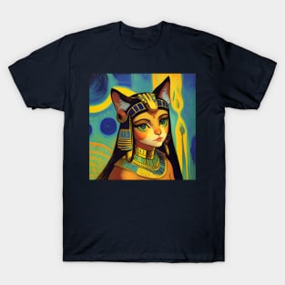 Bastet Egyptian Cat Goddess T-Shirt